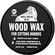 Walrus Oil Cutting Board Wood Wax 3oz