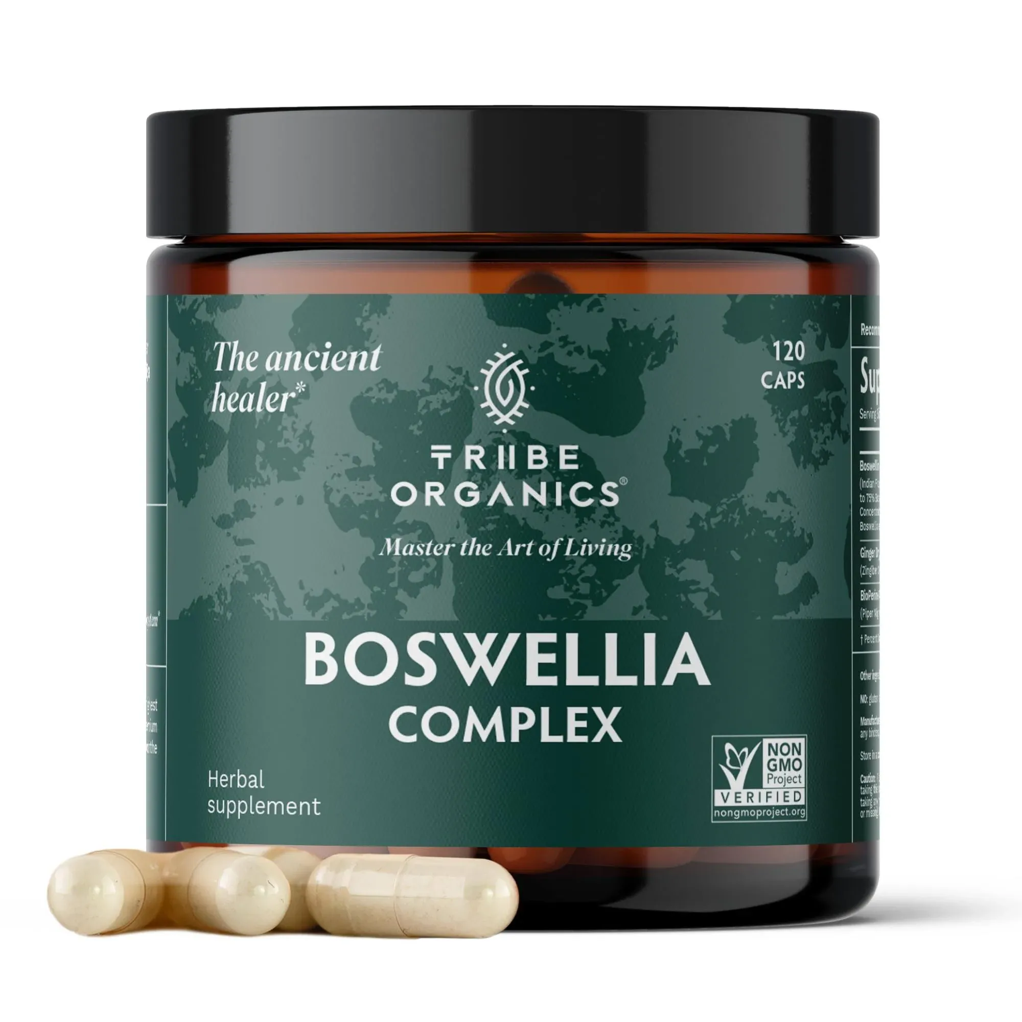 Tribe Organics, Boswellia Complex, 120 Capsules