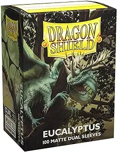 Dragon Shield - Dual Matte Sleeves - Eucalyptus