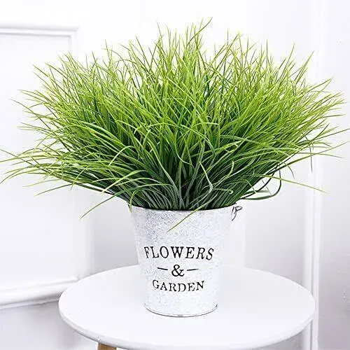 Artificial Grass Plants Fake Bushes Artificial Shrubs Wheat Grass Greenery For