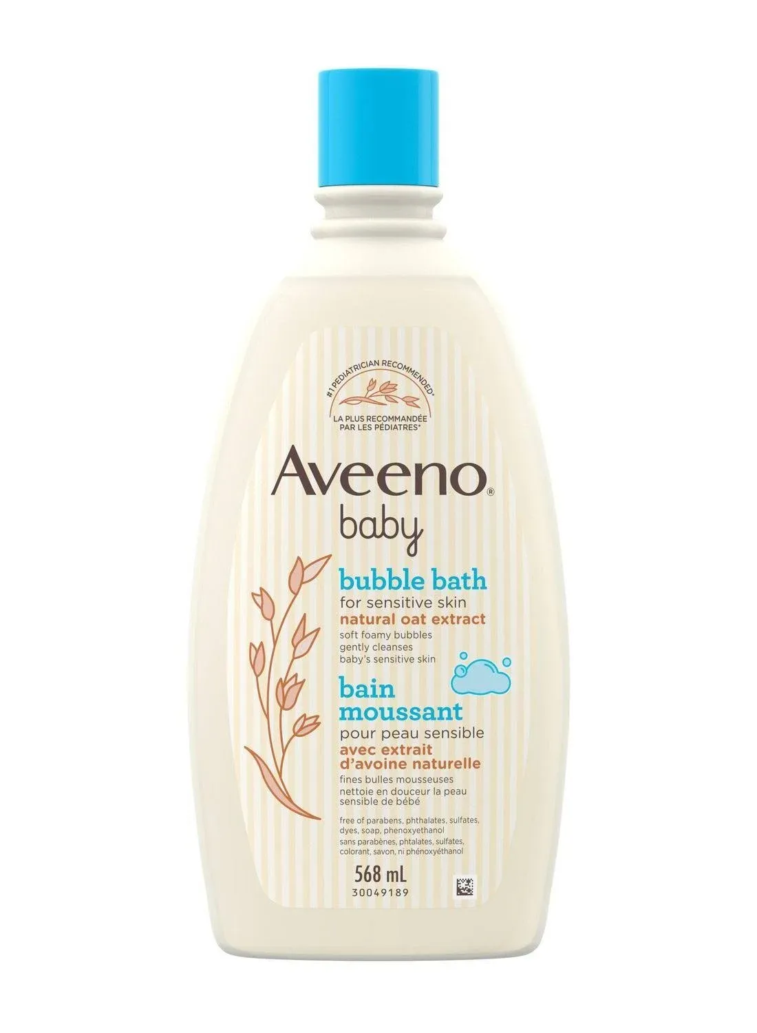 Aveeno Baby Bubble Bath For Sensitive Skin (568 ml)