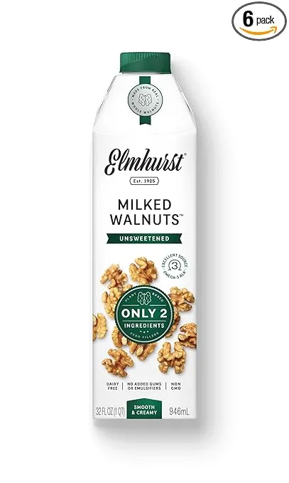 Elmhurst Unsweetened Milked Walnuts