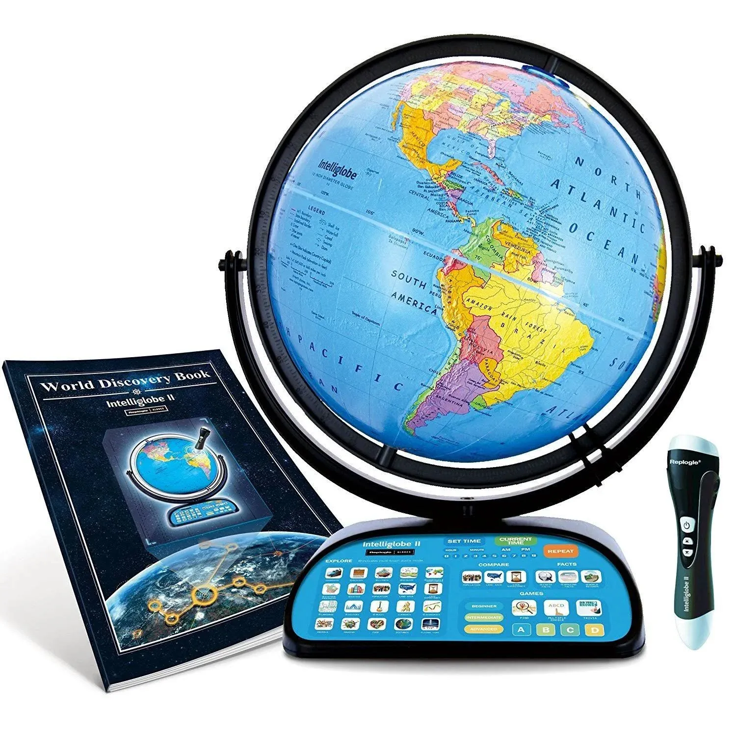 Replogle Globes Intelliglobe II Raised Relief Desk