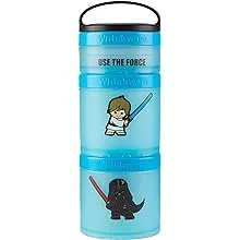 Whiskware Star Wars Stackable Snack Pack Containers - Luke & Vader