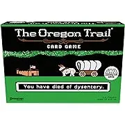 Pressman The Oregon Trail Card Game - Cooperative Gameplay Based on The Classic Computer Game, Ages 12 and Up, 2-6 Players