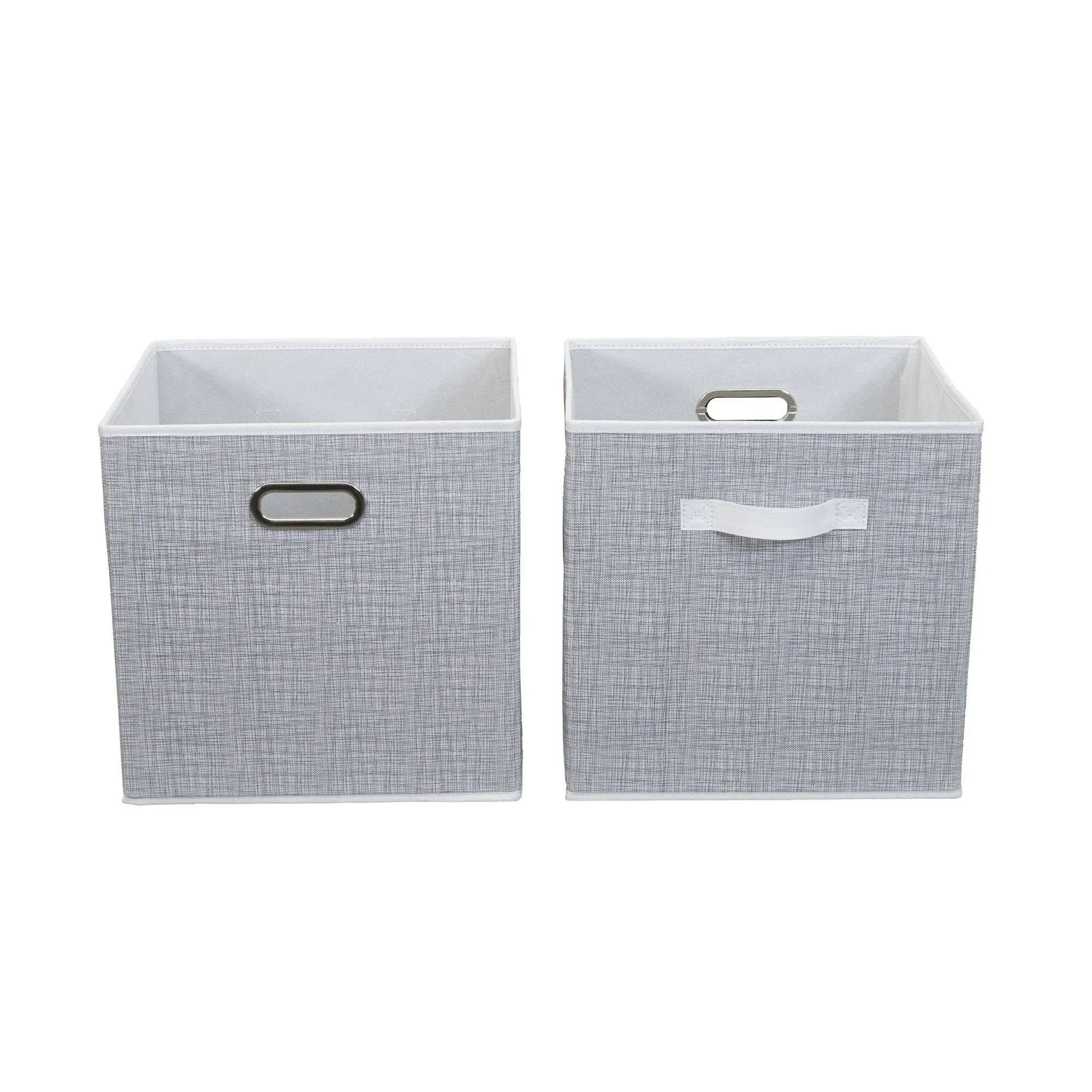 Household Essentials Fabric Storage Bins, Set of 2