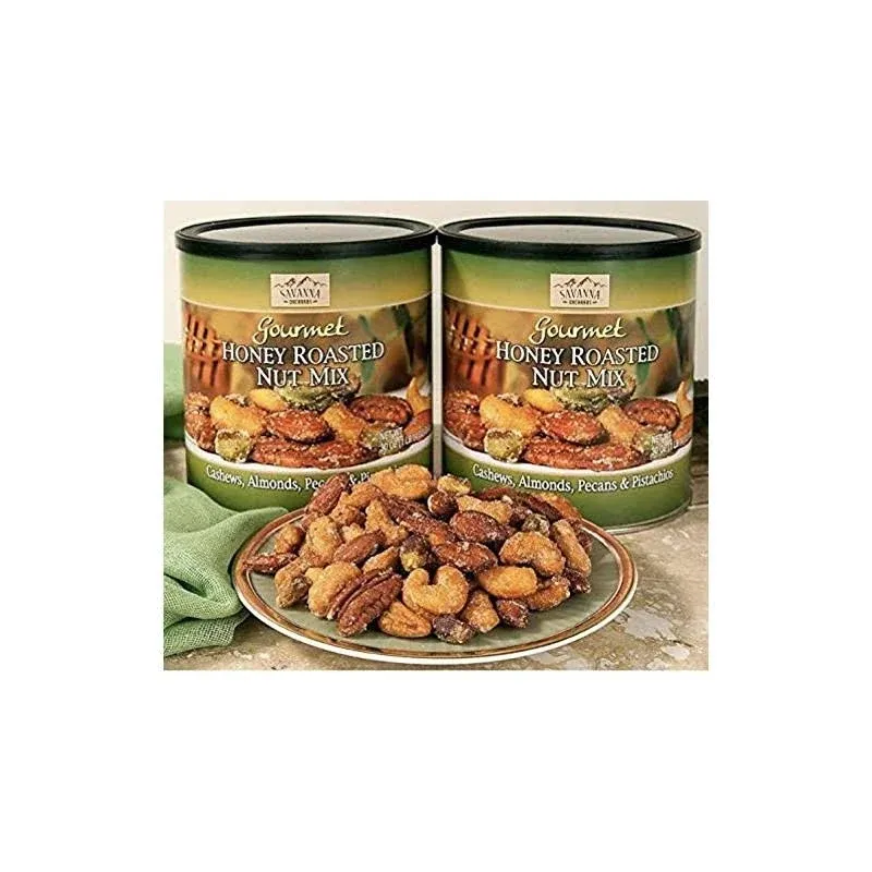 Savanna Orchards Honey Roasted Nut Mix Can (30 oz)