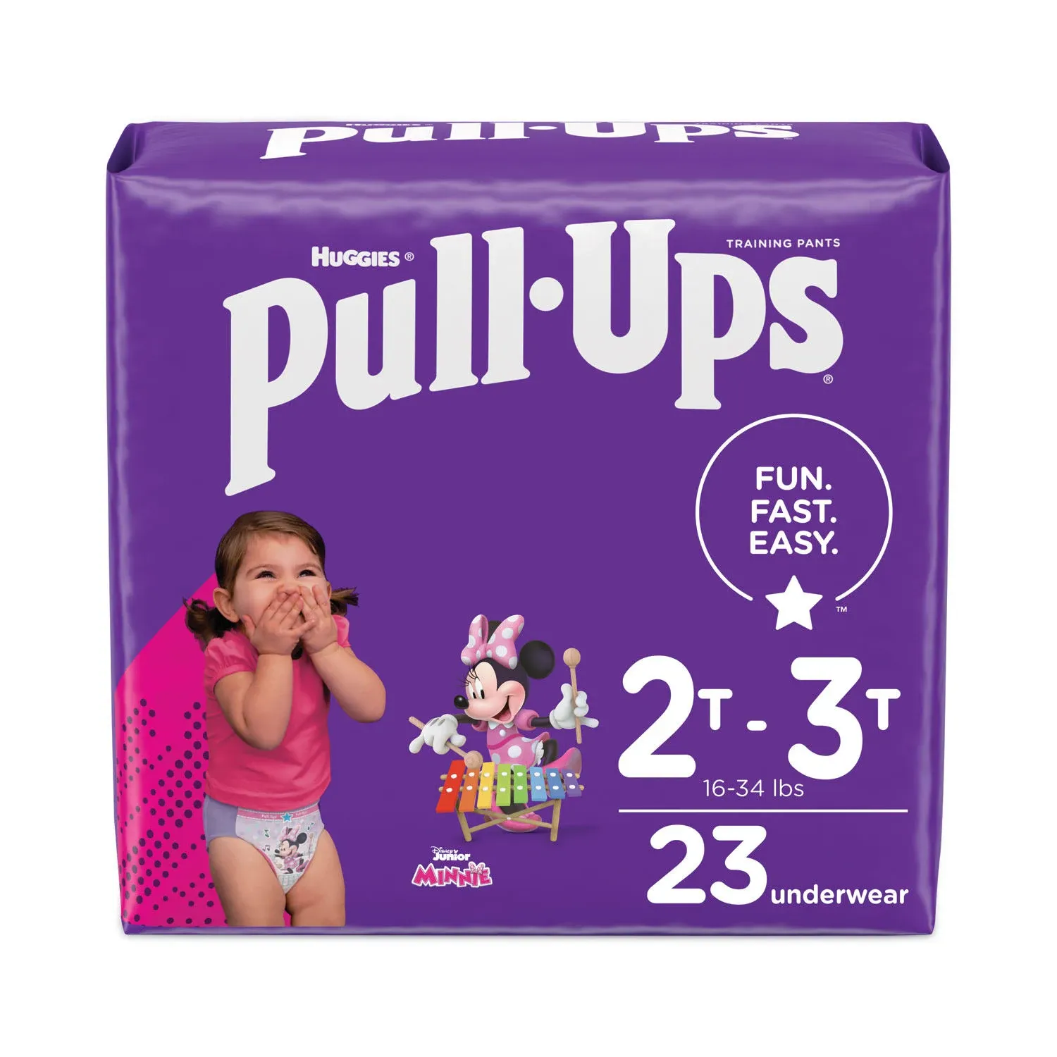 Pull-Ups Girls' Potty Training Pants - 2t-3t 23 ct