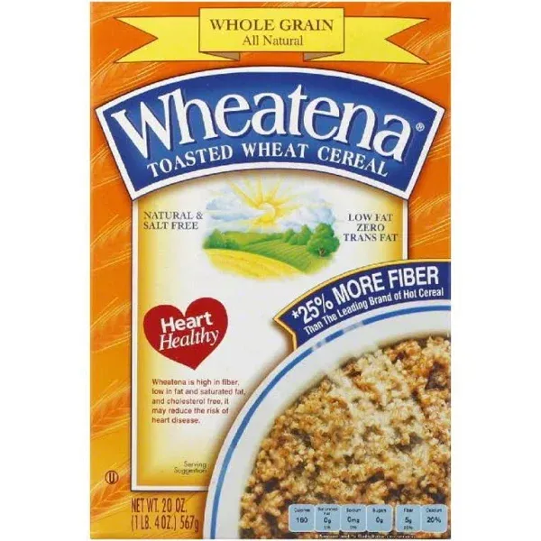 Wheatena Toasted Wheat Cereal - 20 oz box