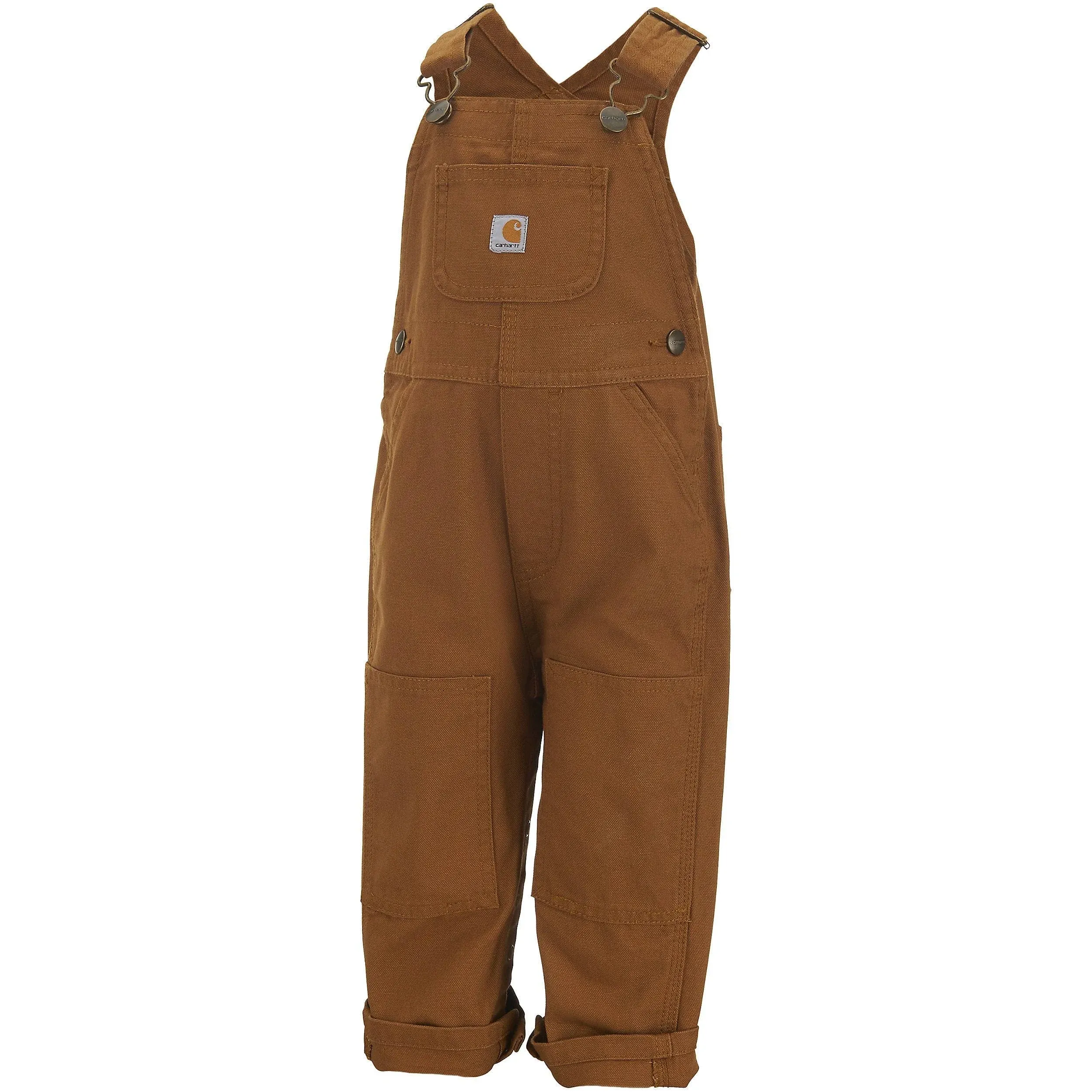 Toddler Canvas Bib Overall Carhartt Brown / 3T