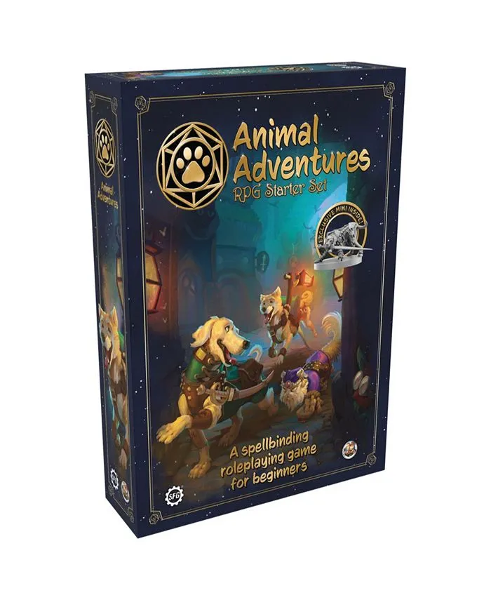 Animal Adventures RPG Starter Set- Spellbinding Roleplaying Game
      
          Animal Adventures RPG Starter Set- Spellbinding Roleplaying Game