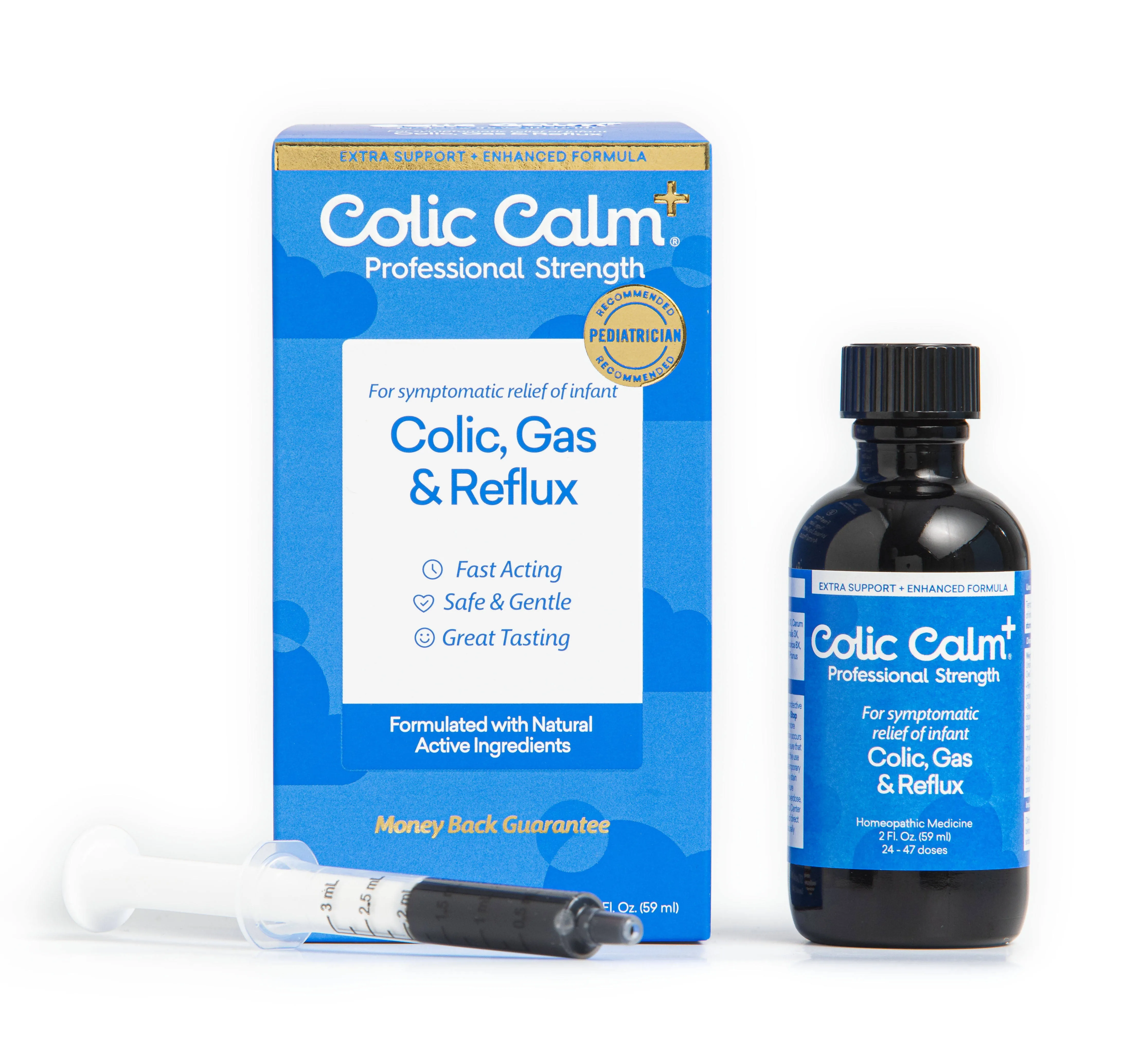 Colic Calm Plus Professional Strength Gripe Water - 2 fl oz