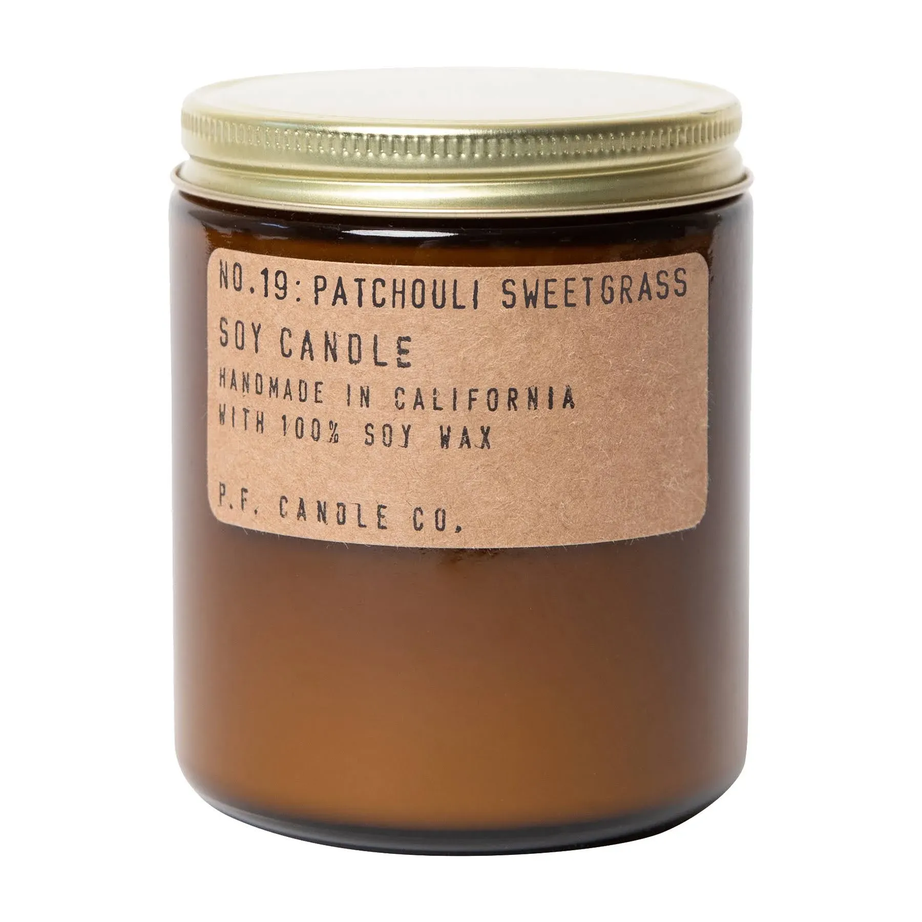 P.F. Candle Co. Patchouli Sweetgrass 7.2 oz Soy Candle