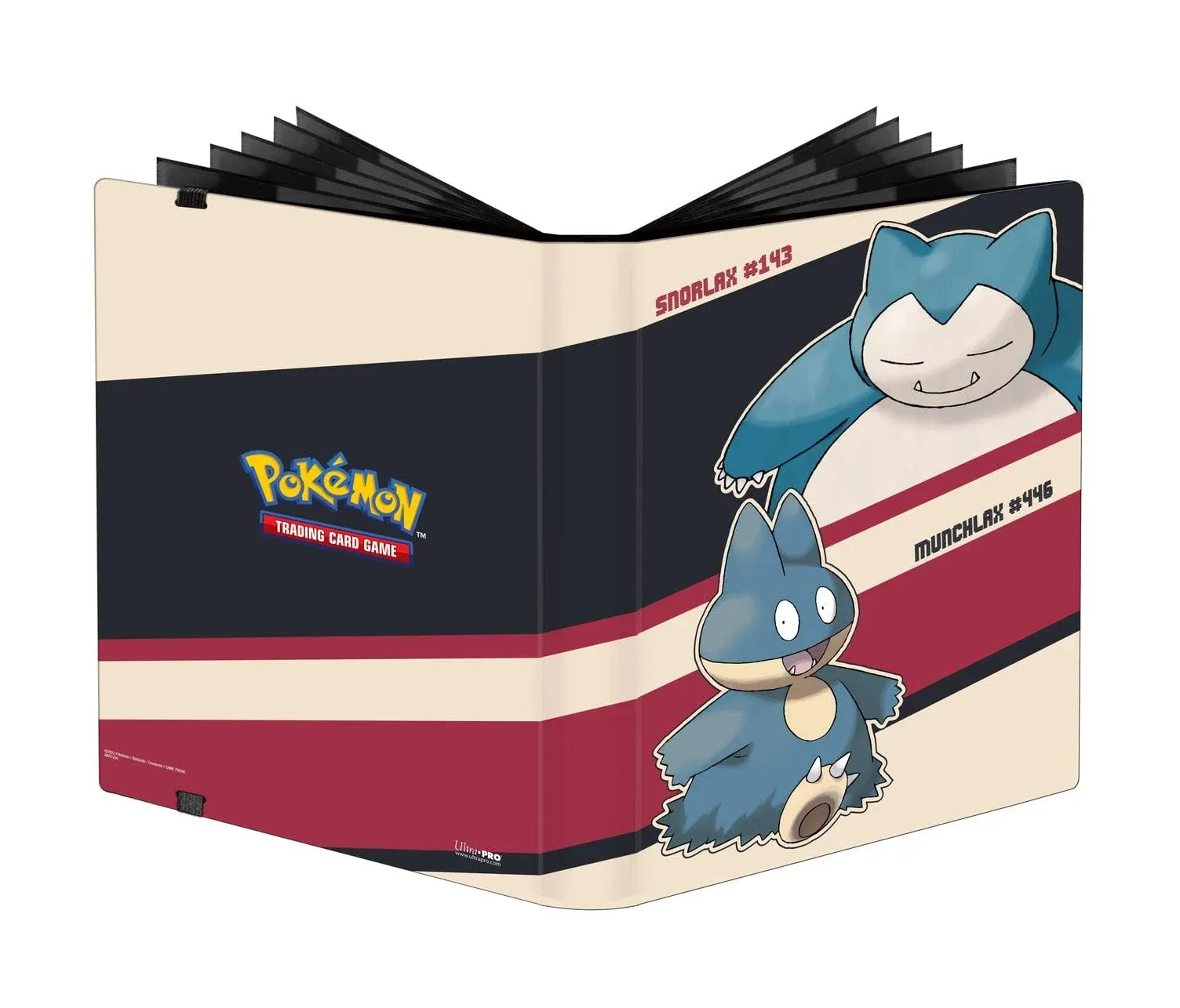 Ultra Pro: 9-Pocket PRO-Binder - Pokemon (Snorlax & Munchlax)