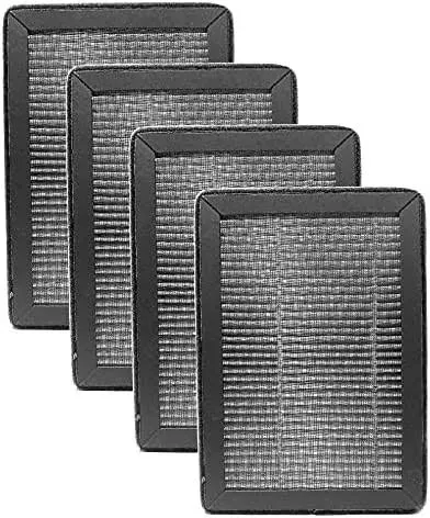 Nispira 3-in-1 HEPA Filter Activated Carbon Replacement For Air Purifier SimPure AP3J9 / Redypure JR6 / Membrane Solutions 2J8 4 Packs