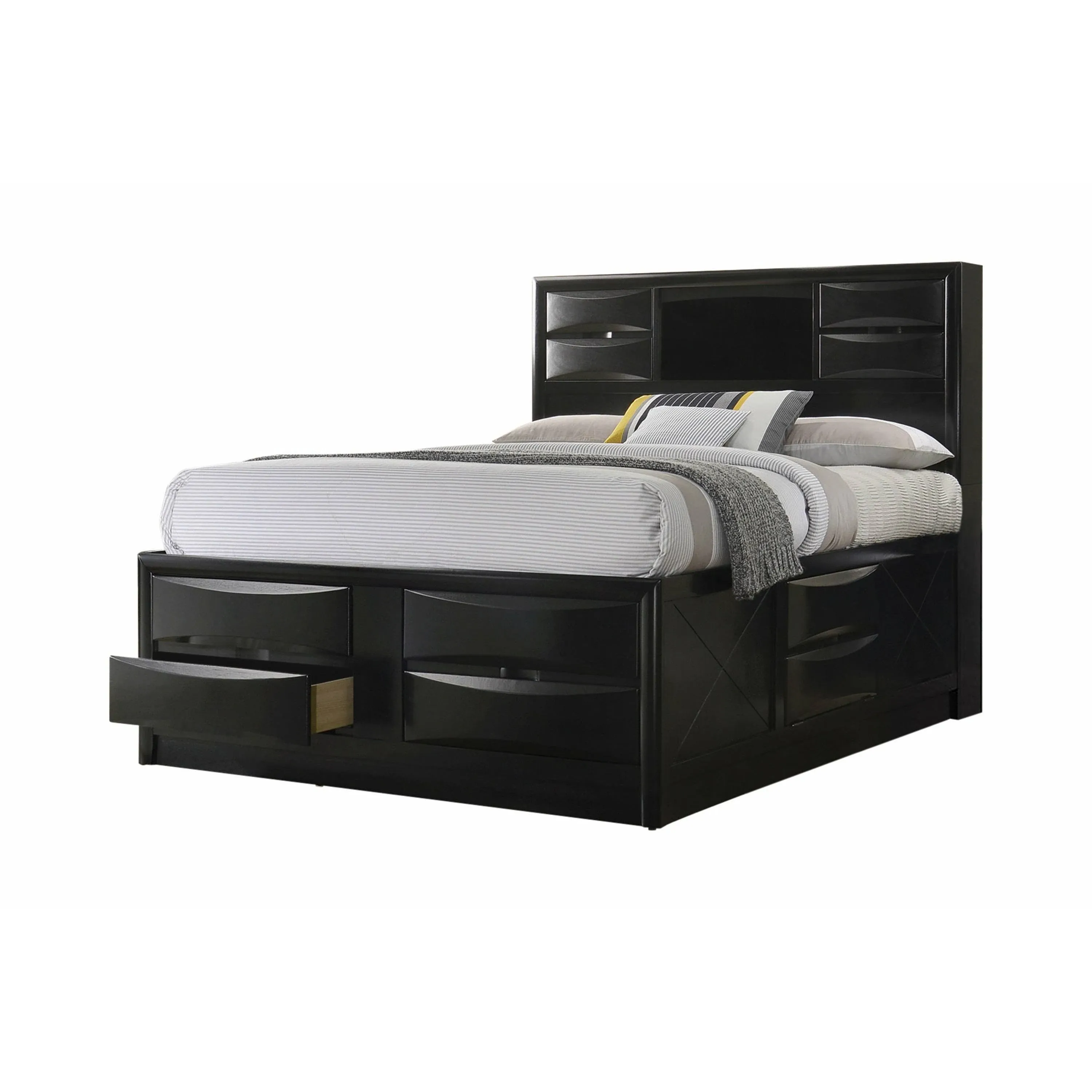 Coaster Briana Black King Storage Bed