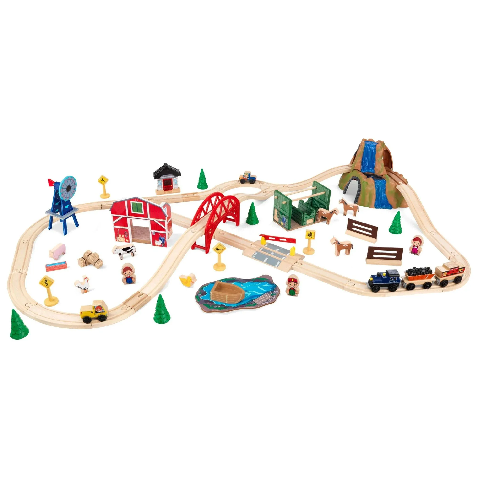 KidKraft Farm Train Set