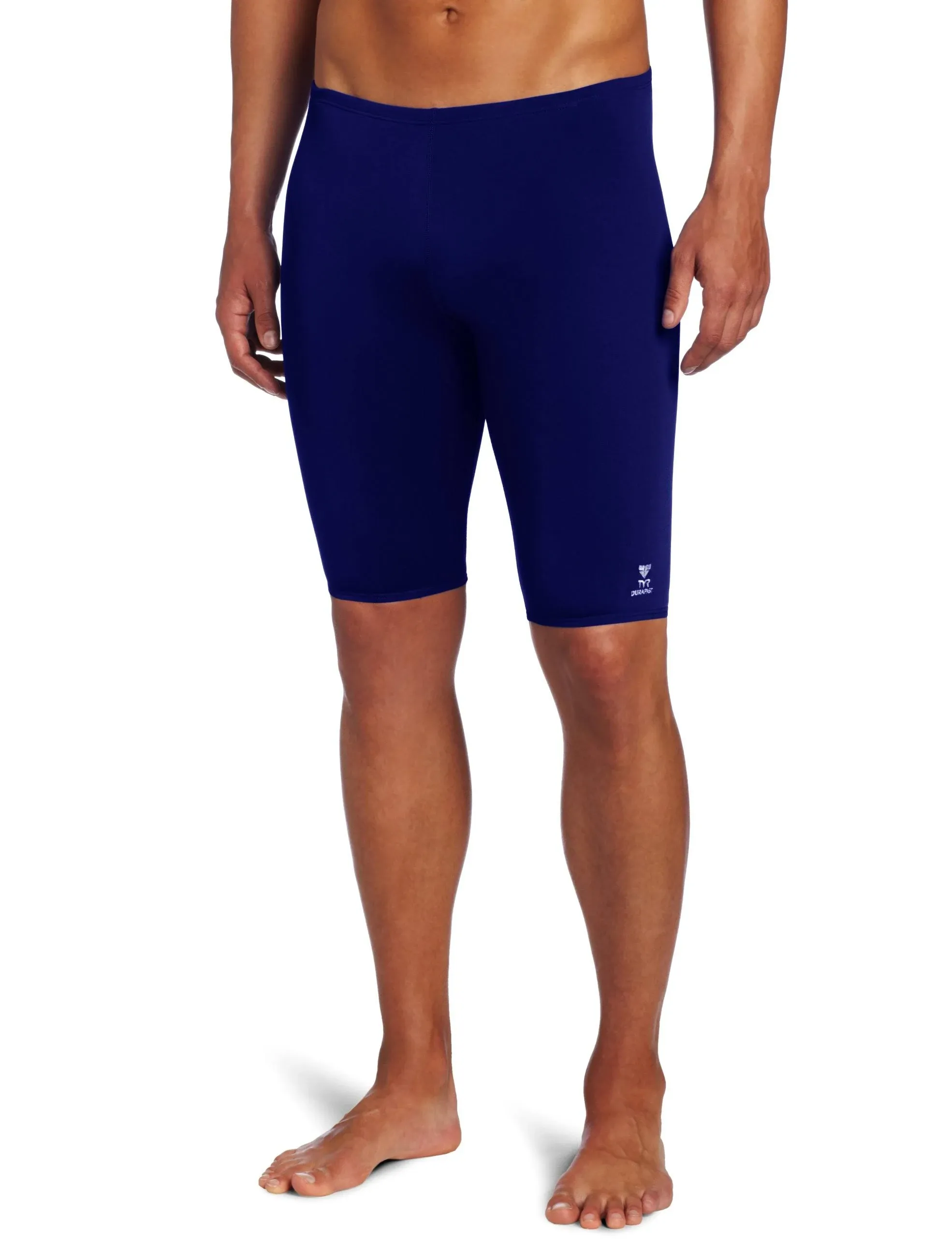 TYR Sport Boys' Solid Durafast Jammer Swim Suit