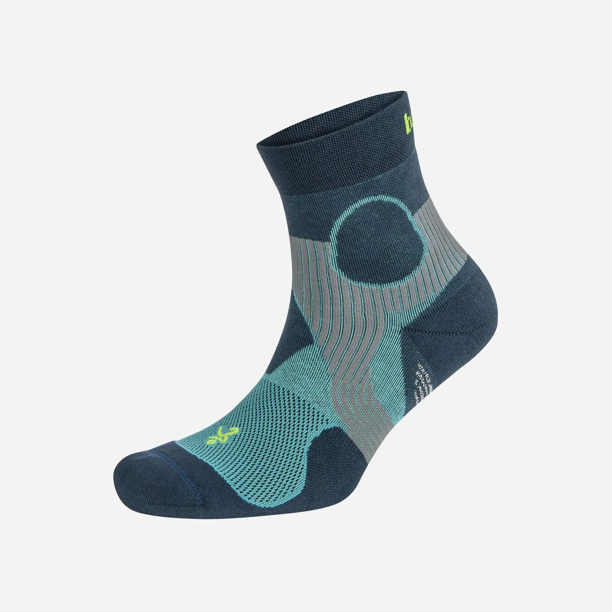 Balega Support Quarter Socks - Small / Blue/Legion Blue