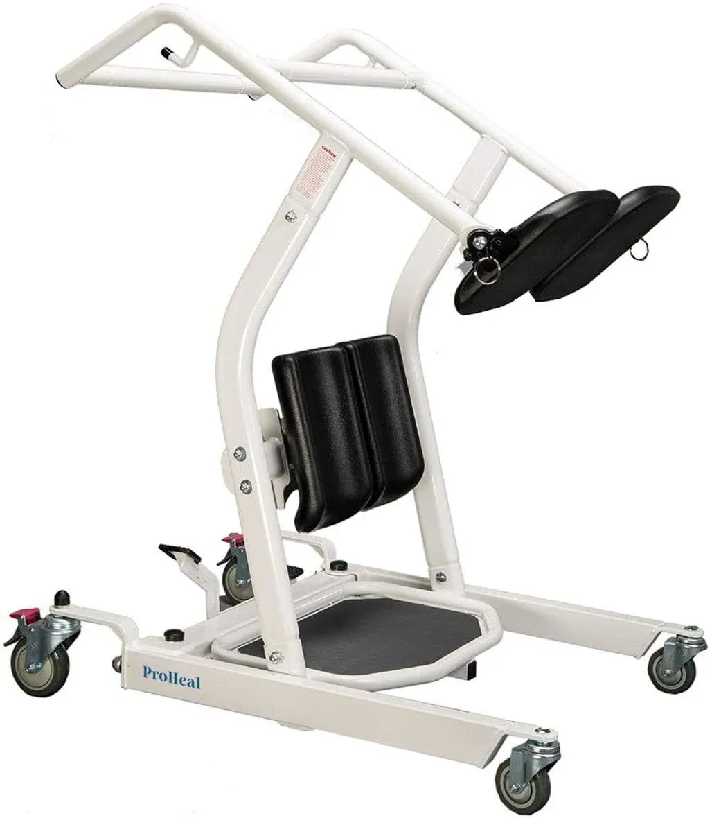 ProHeal Premium Stand Assist Lift - Sit to Stand Standing Transfer Lift - Fall Prevention Patient Transfer Lifter - 500lb Capacity