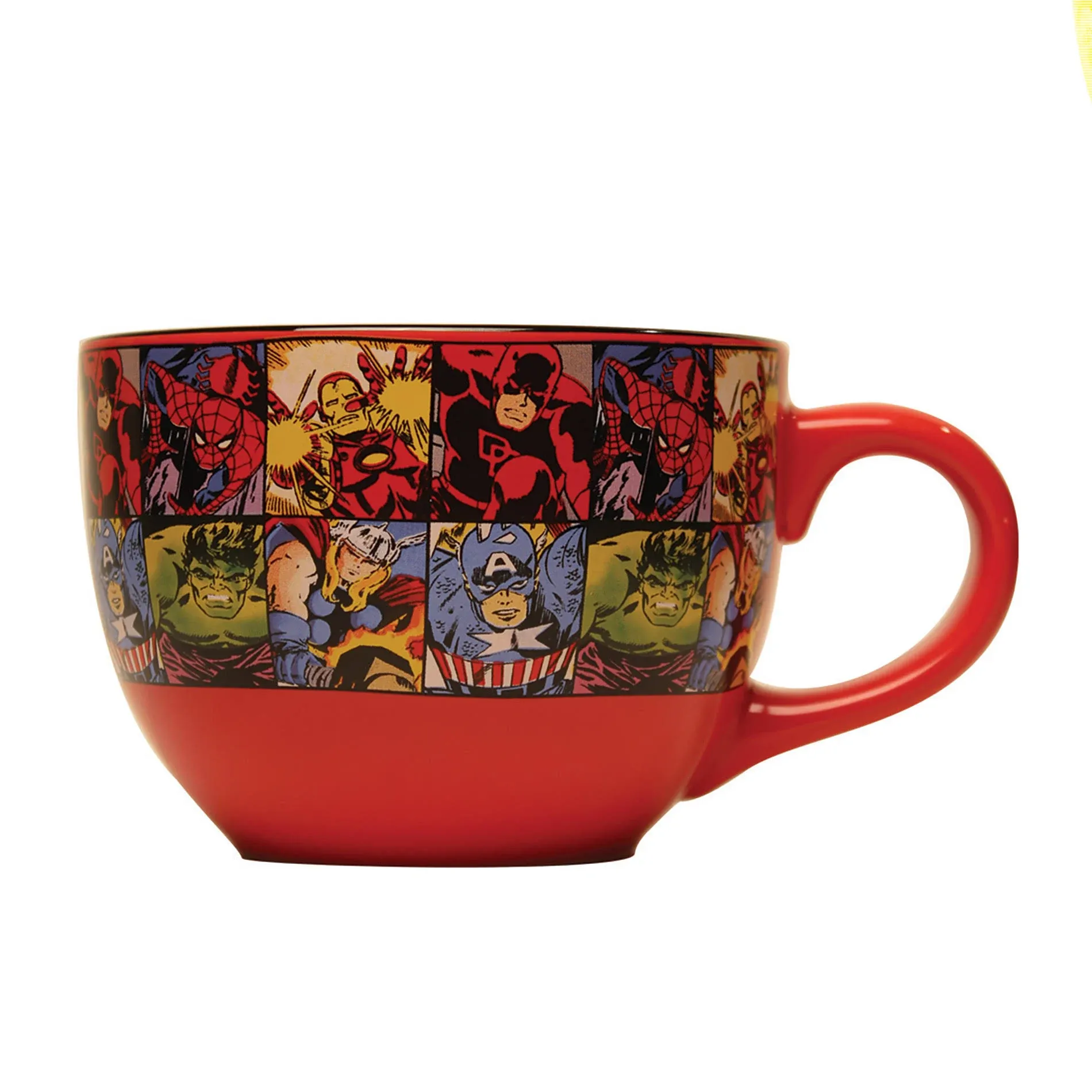 Marvel Grid - 24oz Ceramic Soup Mug