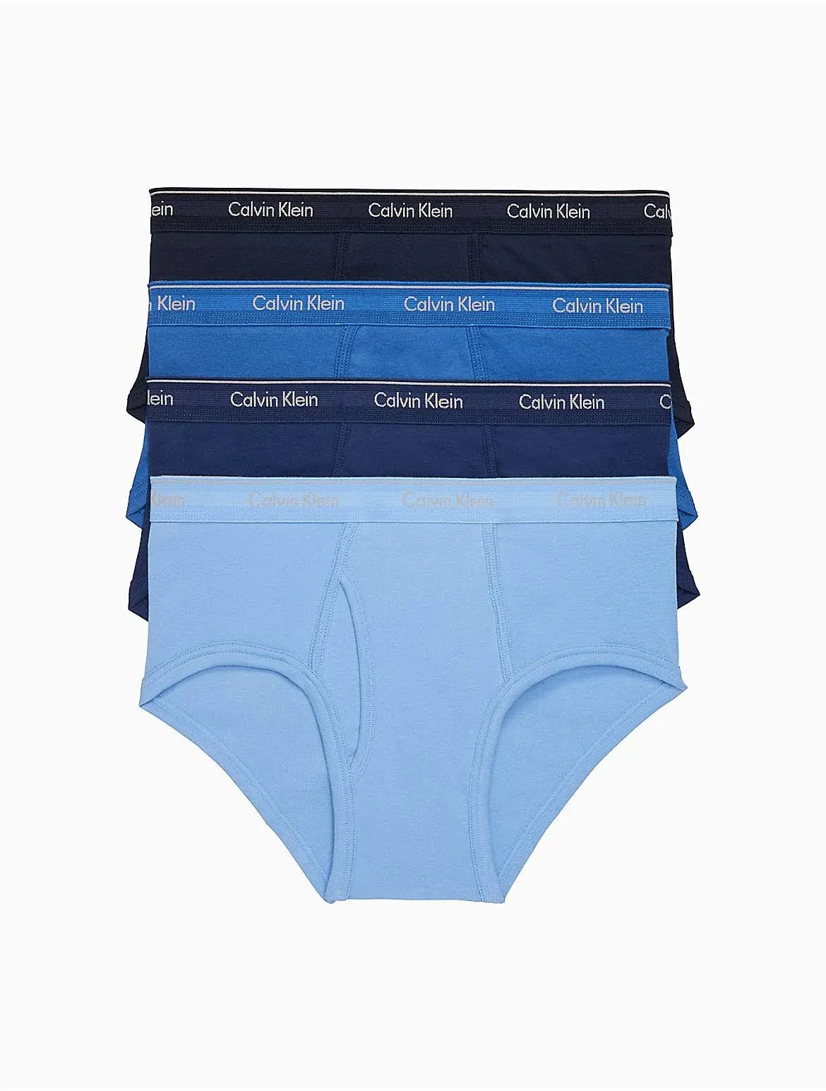 Calvin Klein Men's Underwear Classics 4-Pack Cotton Briefs