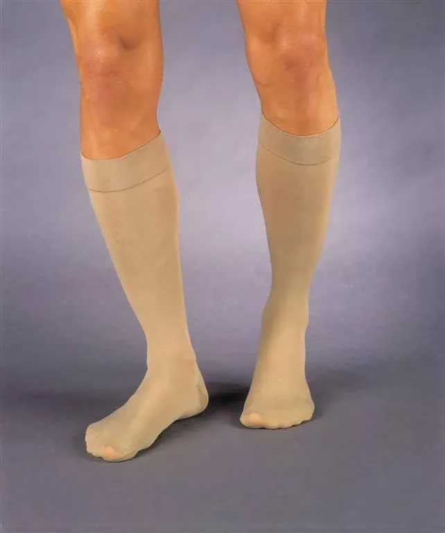 JOBST Relief 20-30 mmHg Compression Stockings, Knee High, Closed Toe Beige