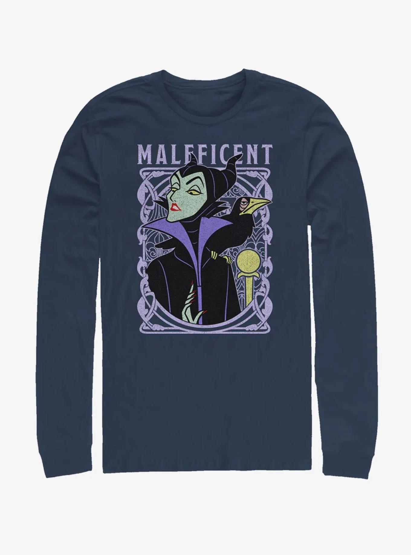 Disney Sleeping Beauty Maleficent Color Long-Sleeve T-Shirt | Hot Topic