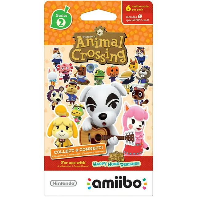 Animal Crossing: Happy Home Designer Amiibo 3 Card Pack (Series 2) 3DS