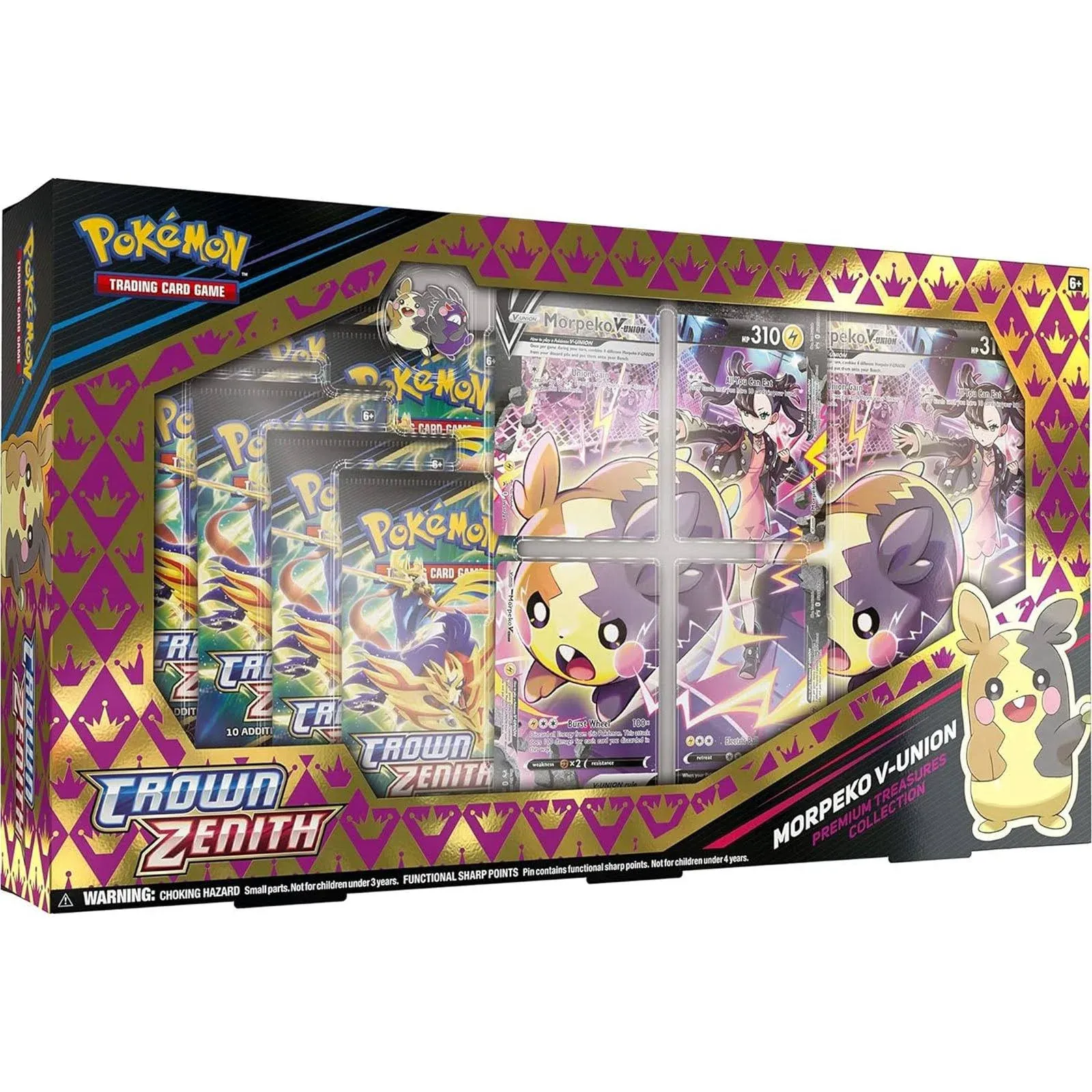 Pokemon Crown Zenith Morpeko V-Union Premium Treasures Collection