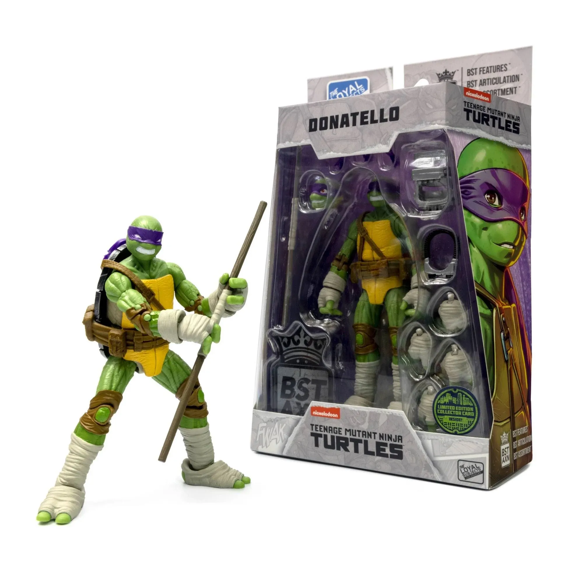 DONATELLO The Loyal Subjects BST AXN Tmnt Sdcc Idw Comic