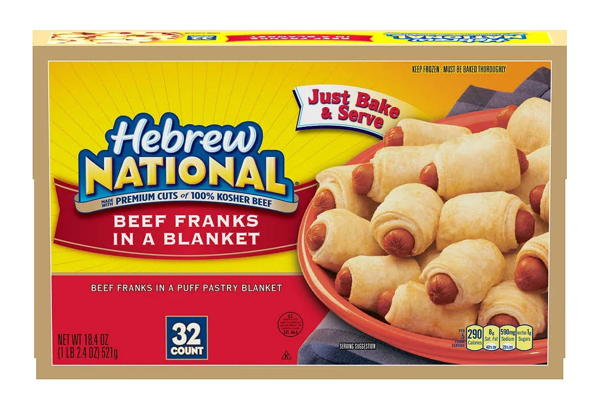 Hebrew National Beef Franks in a Blanket