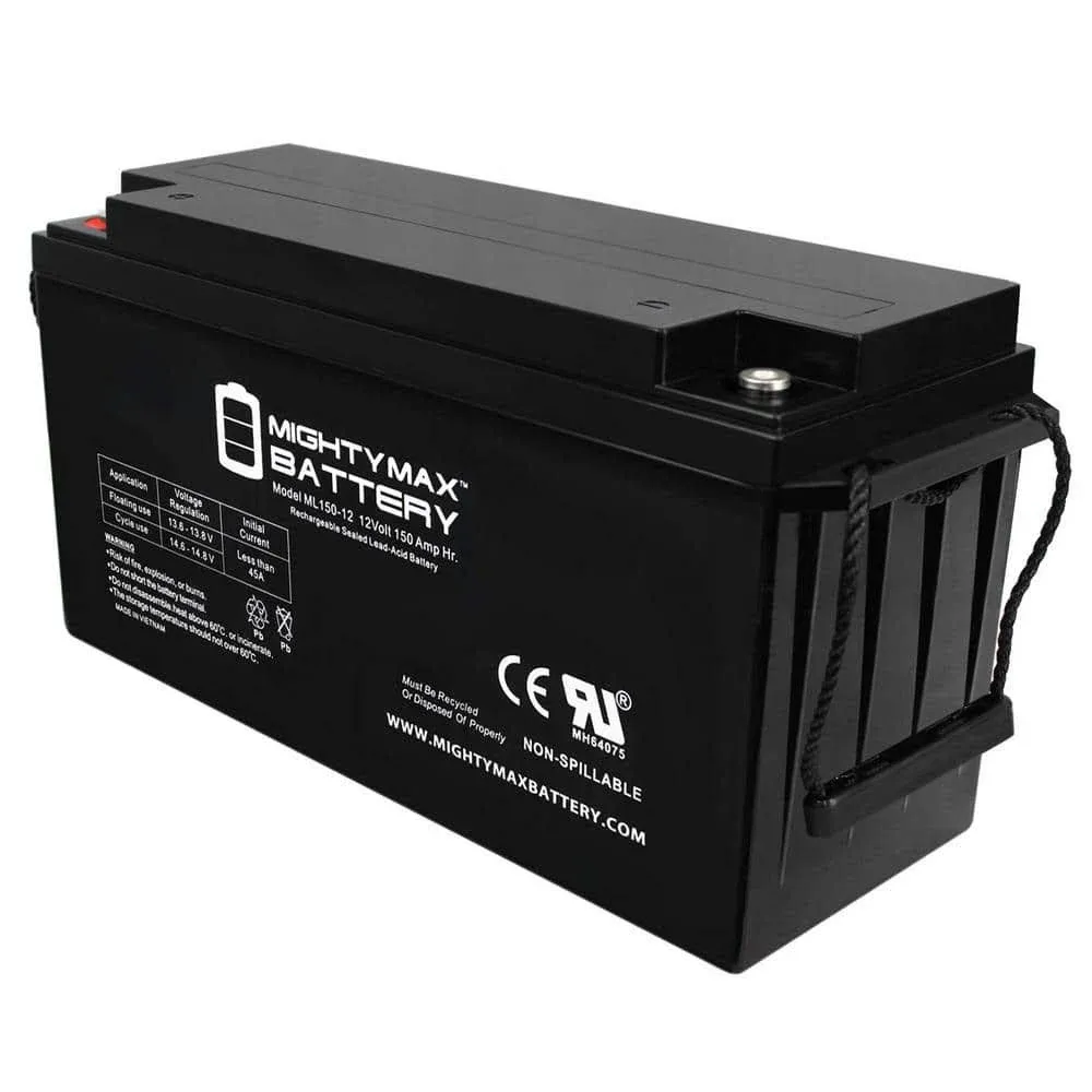 12V 150AH SLA Replacement Battery for Trojan T-1275