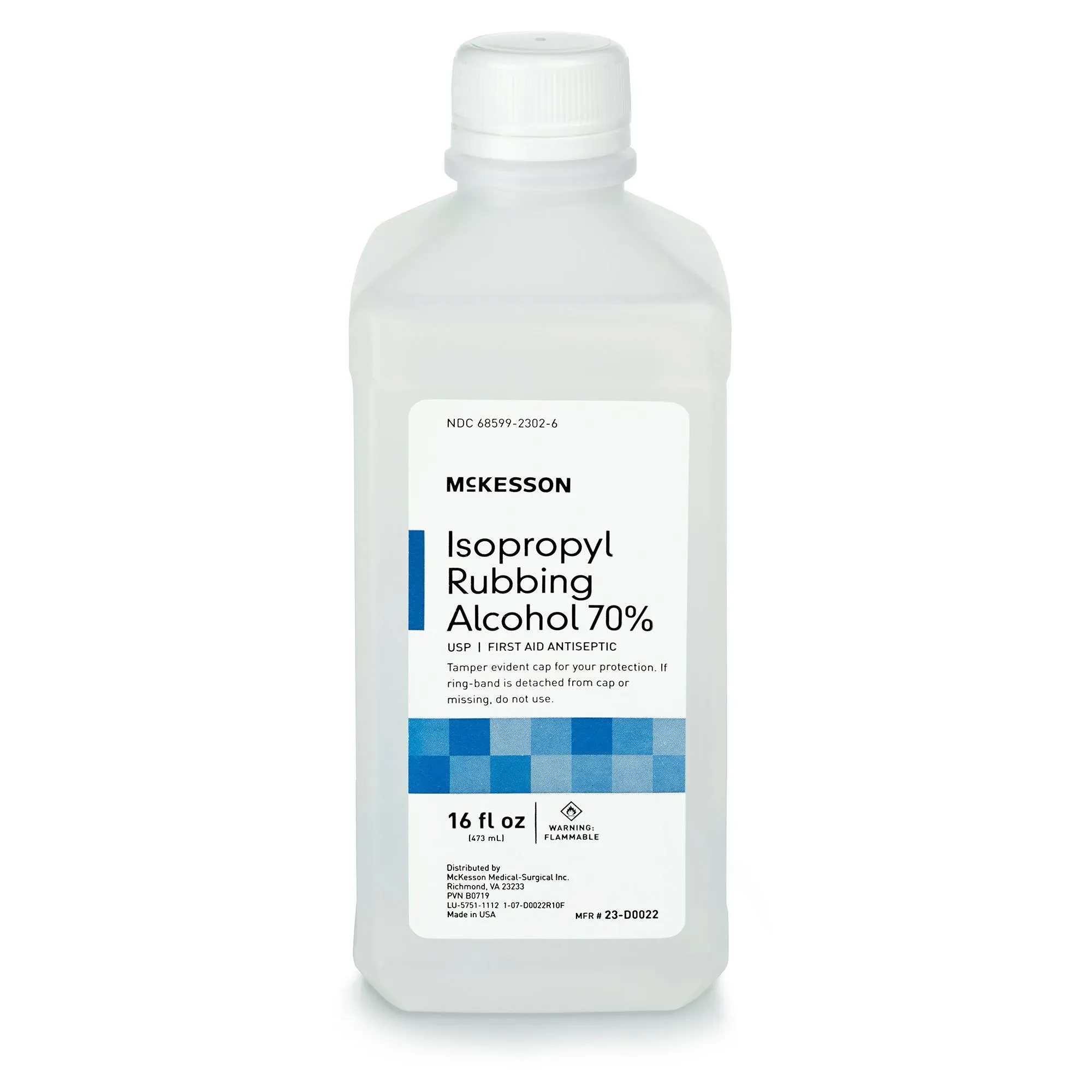 McKesson Isopropyl Alcohol 70% Topical Liquid, 16 oz., Bottle 1