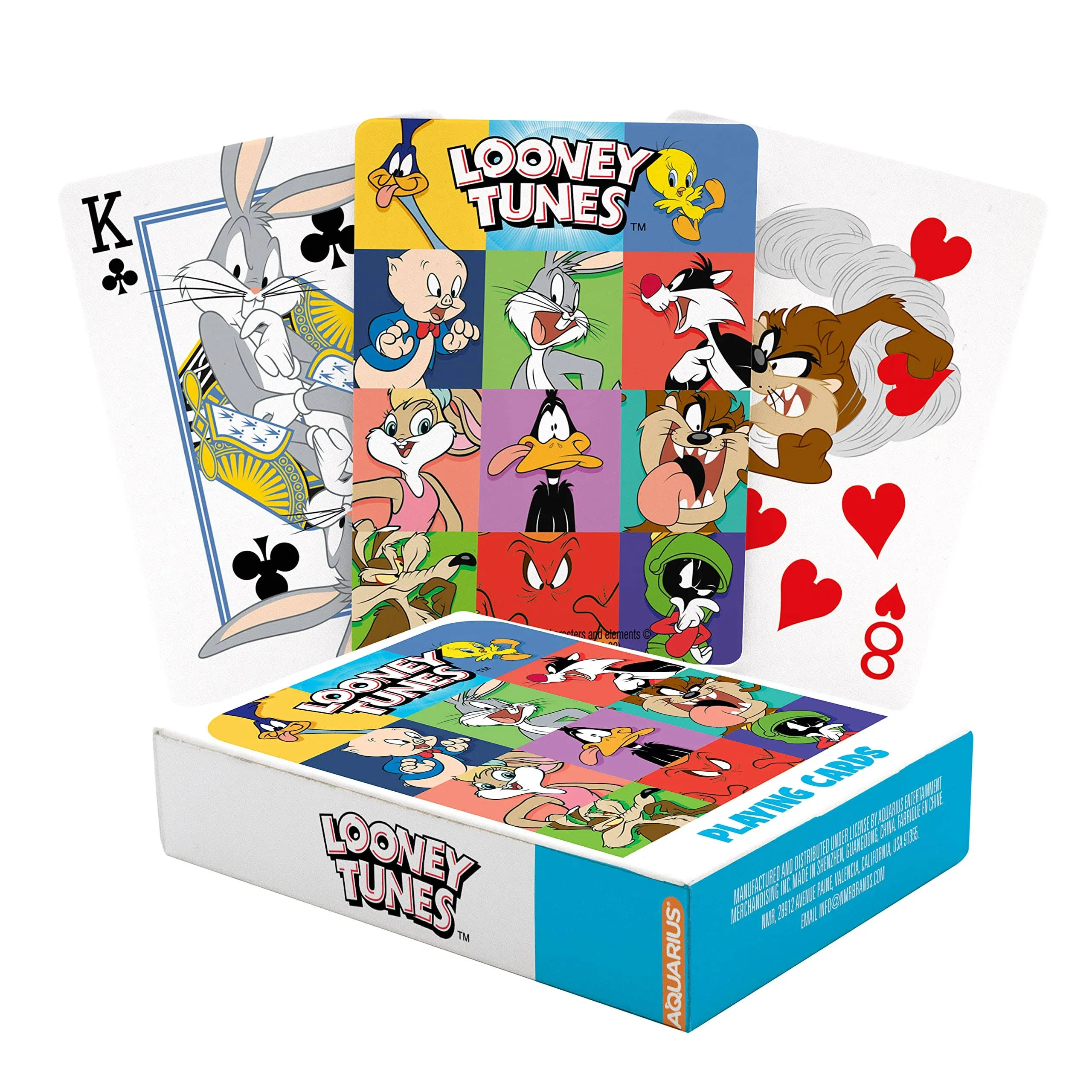 AQUARIUS - Looney Tunes- Take Over Playing Cards