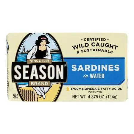 Season Sardines in Water