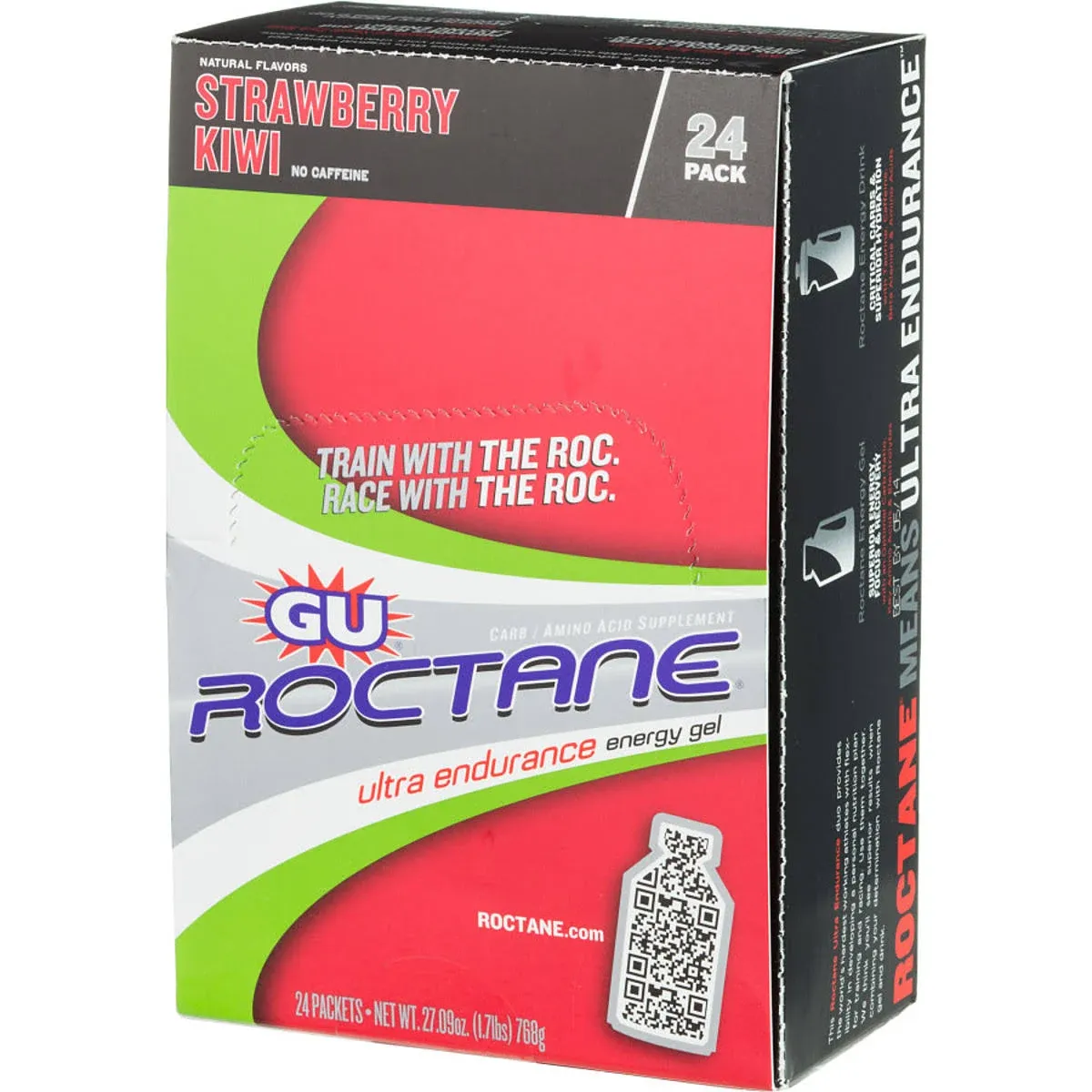 GU Roctane Ultra Endurance Energy Gel, Lemonade - 24 count, 27.1 oz box