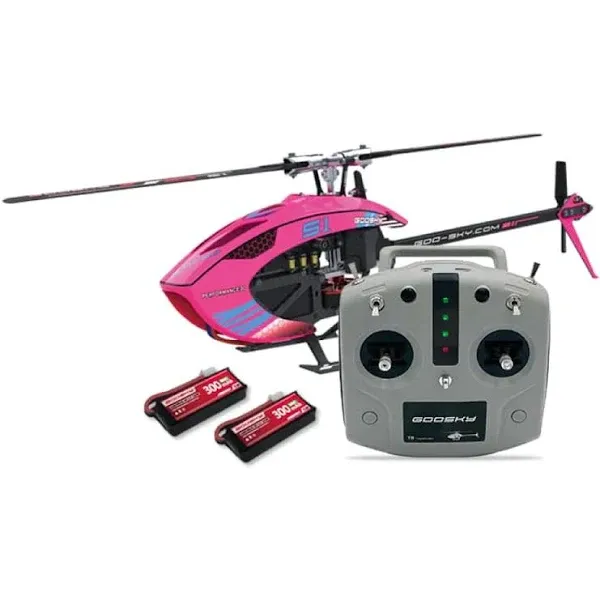 Goosky Legend S1 Helicopter (RTF - Mode2) - Pink