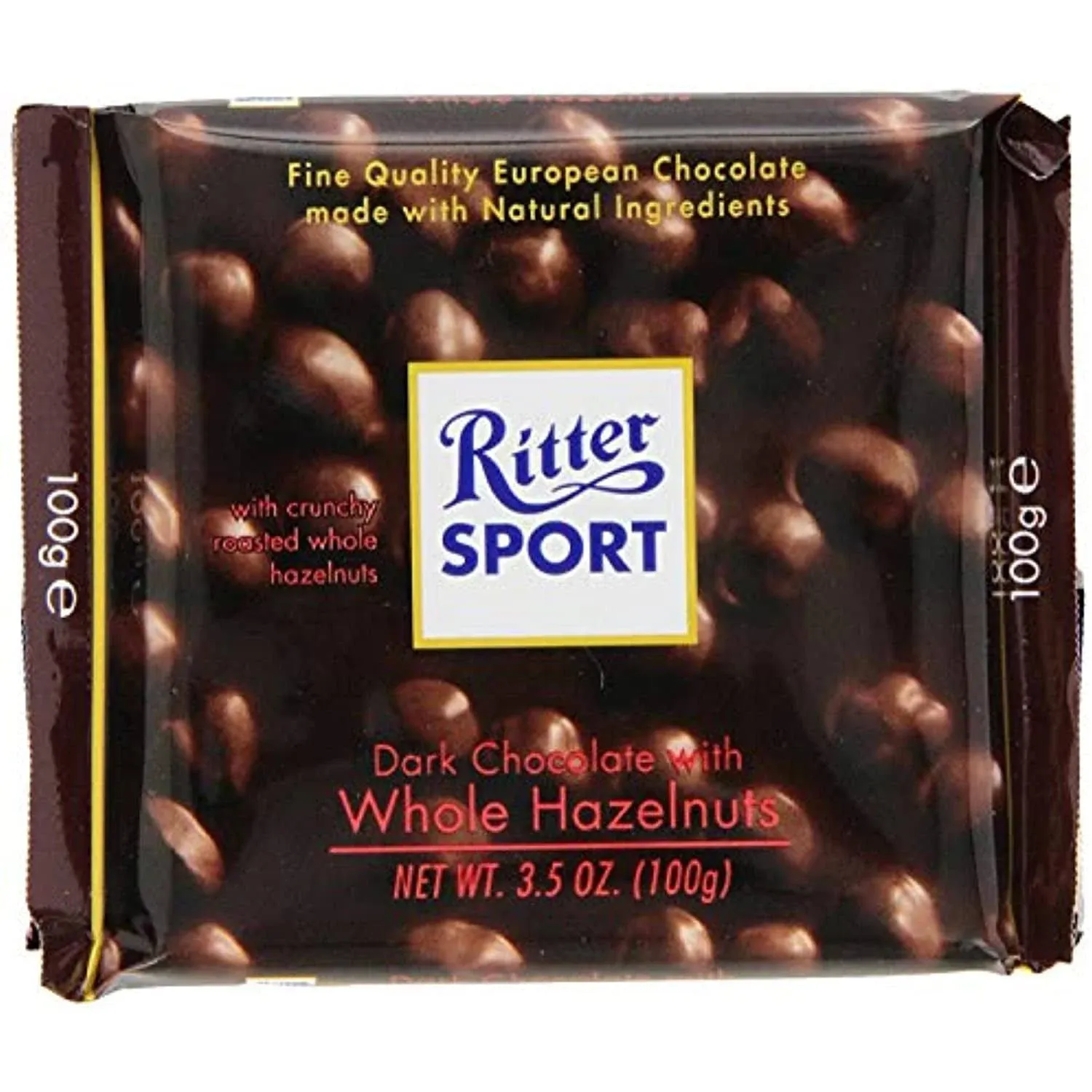 Ritter Sport Dark Chocolate Whole Hazelnuts