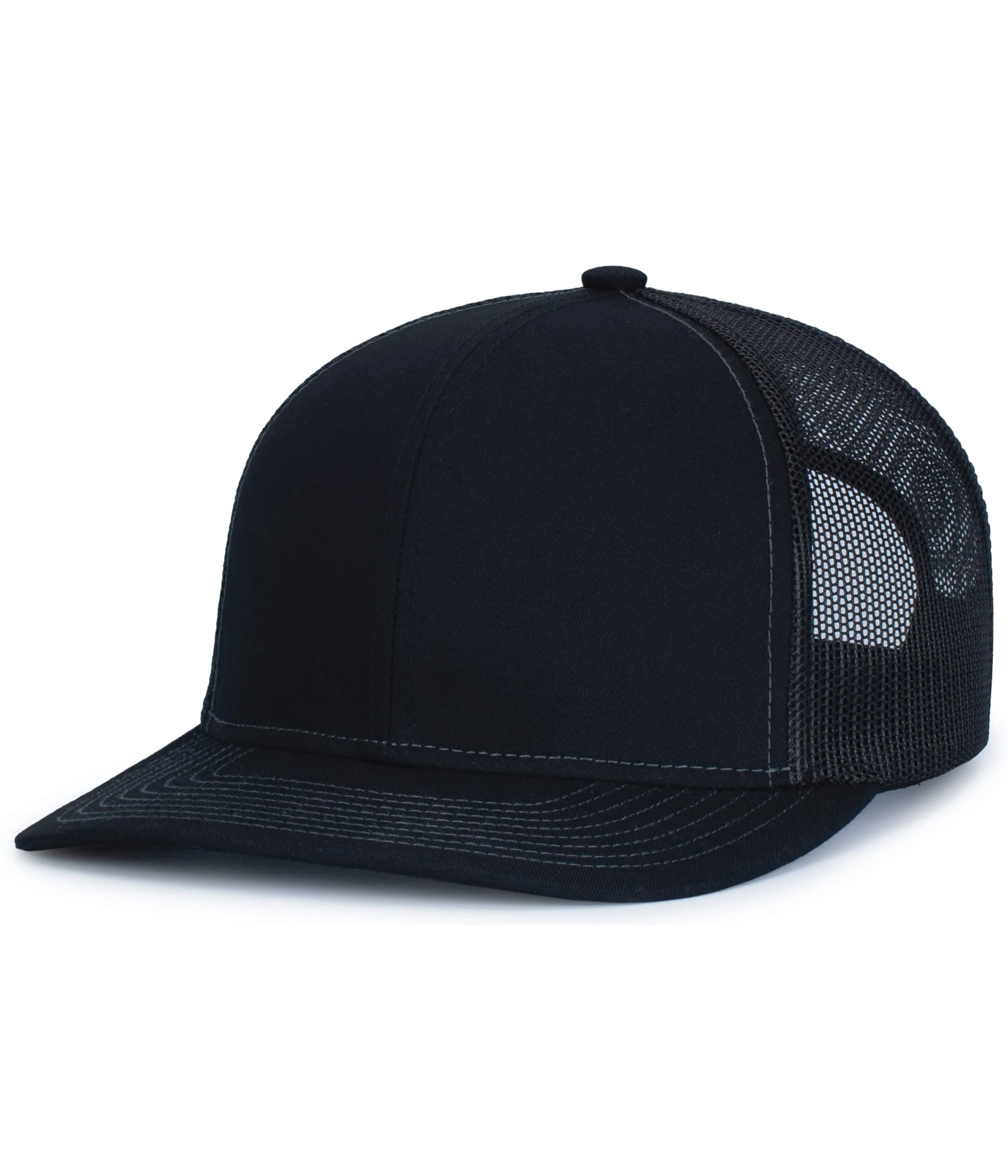 Pacific Headwear Contrast Stitch Trucker Snapback