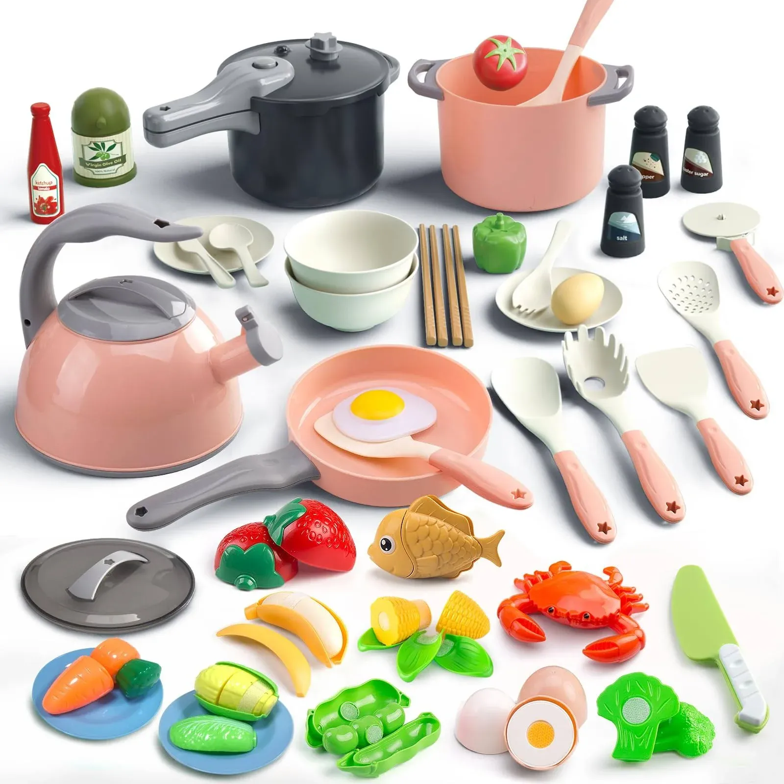 Bruvoalon Kids Play Kitchen Toys Set