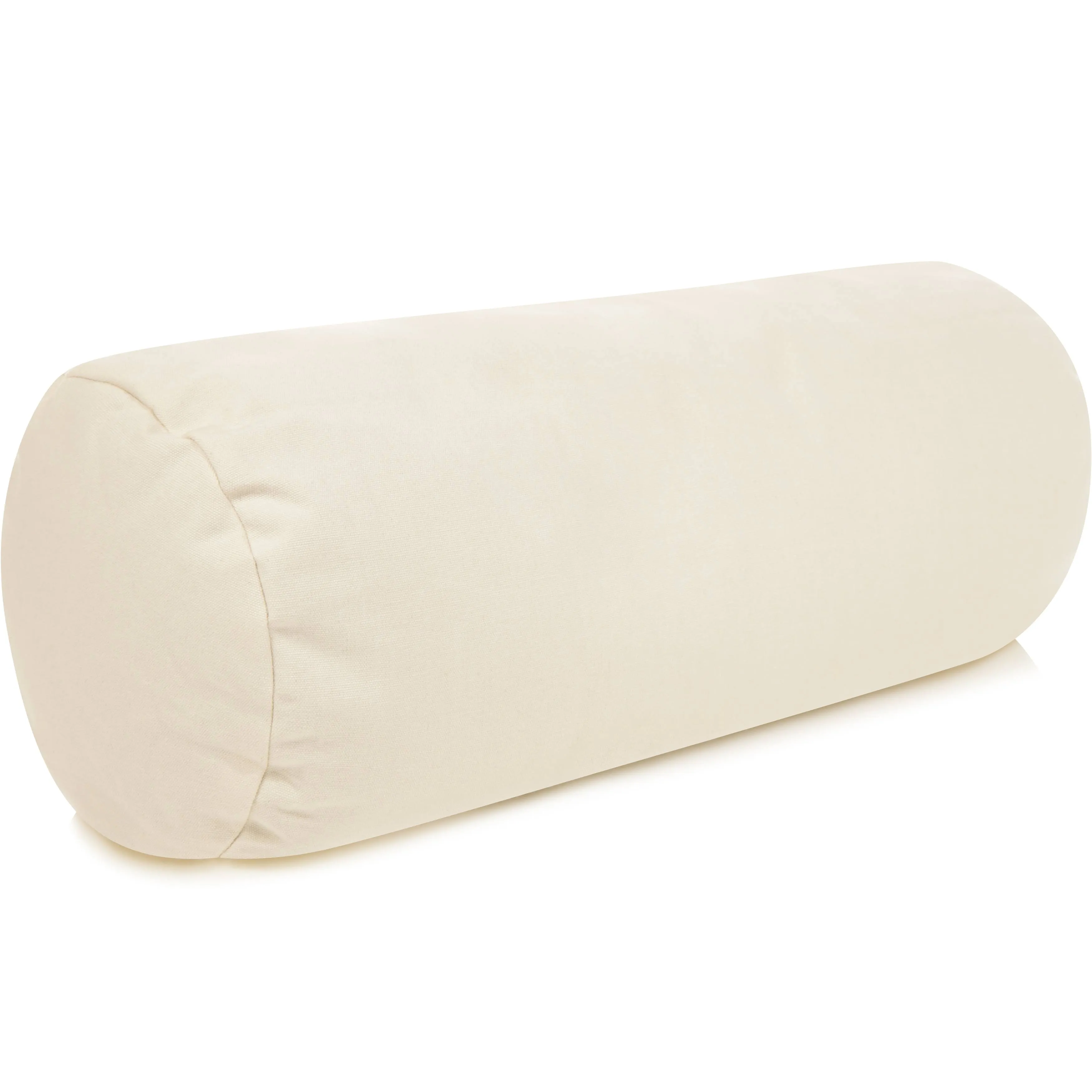 Deluxe Comfort Buckwheat Organic Pillow, White