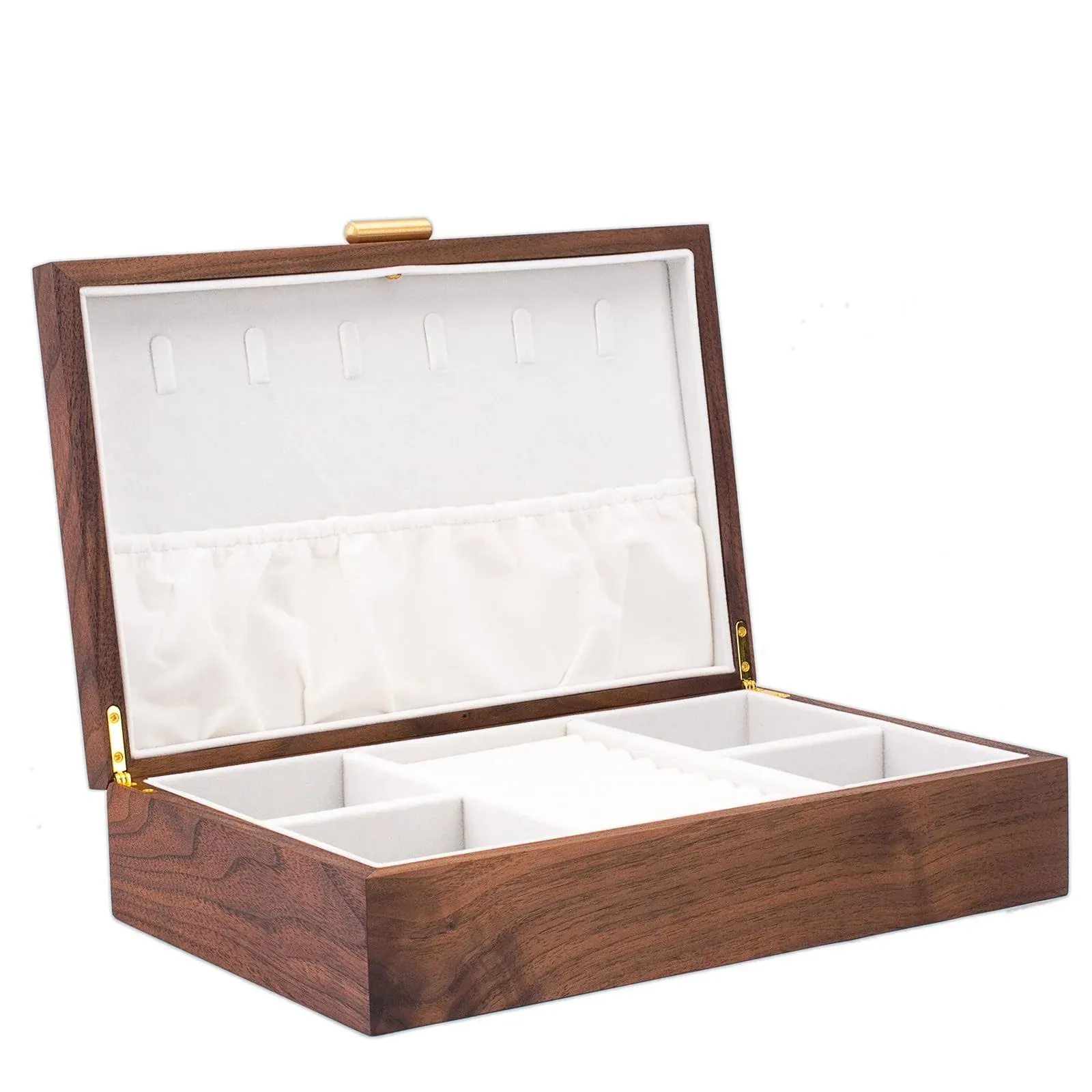 IRIVER BLANK High-end Solid Wood Jewelry Storage Box Ladies Retro 30*20*8 