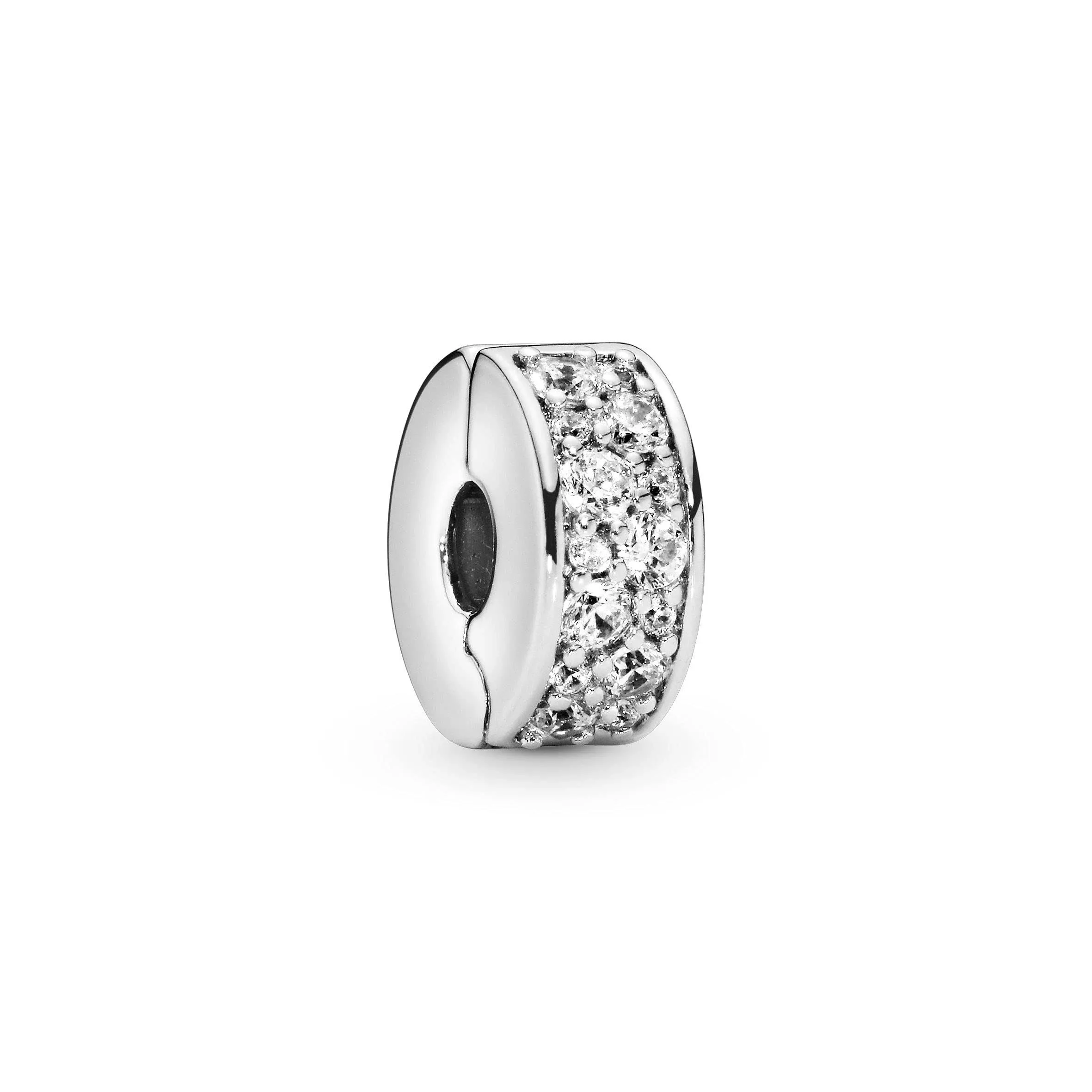 Pandora Shining Elegance Clear Pavé Clip Charm