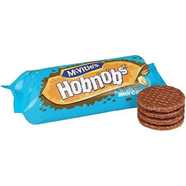 Mcvitie's Hobnobs Biscuits, Milk Chocolate - 10.5 oz