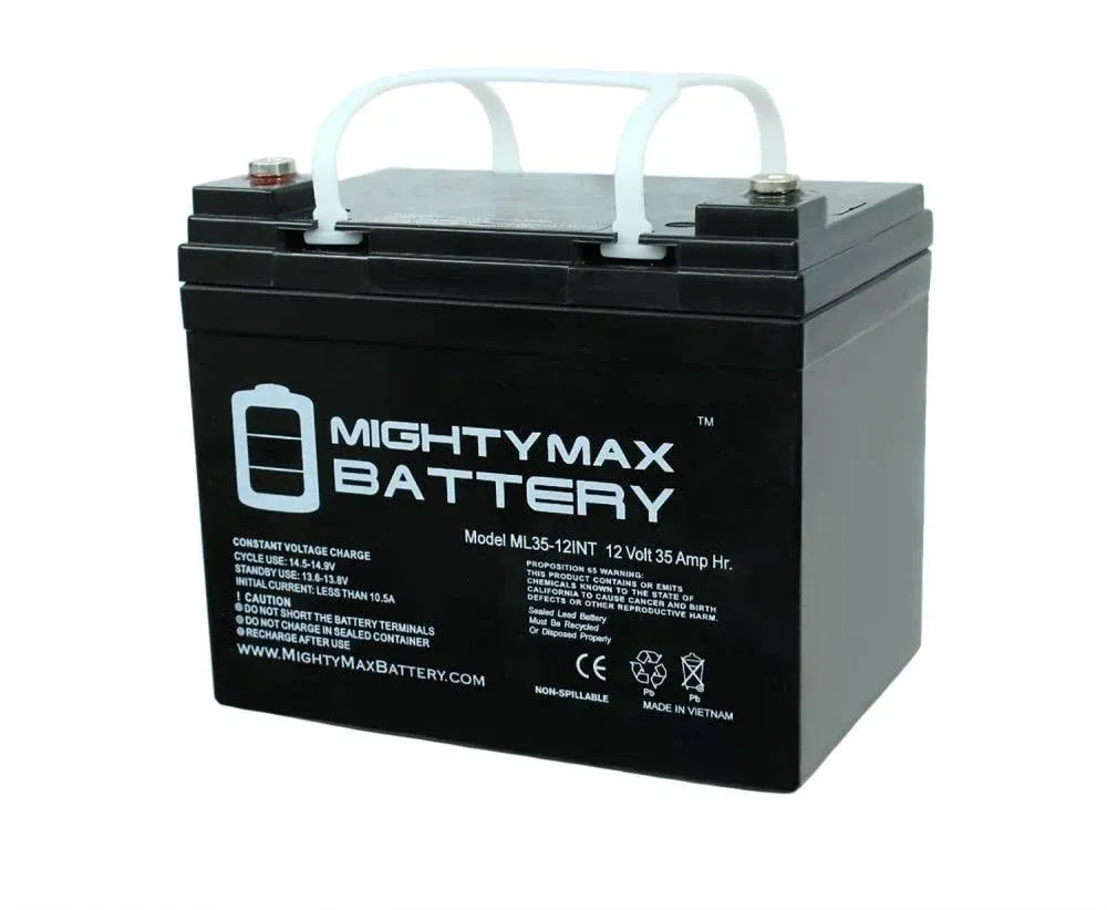 12V 35AH SLA Internal Thread Battery Replaces FirstPower LFP1235