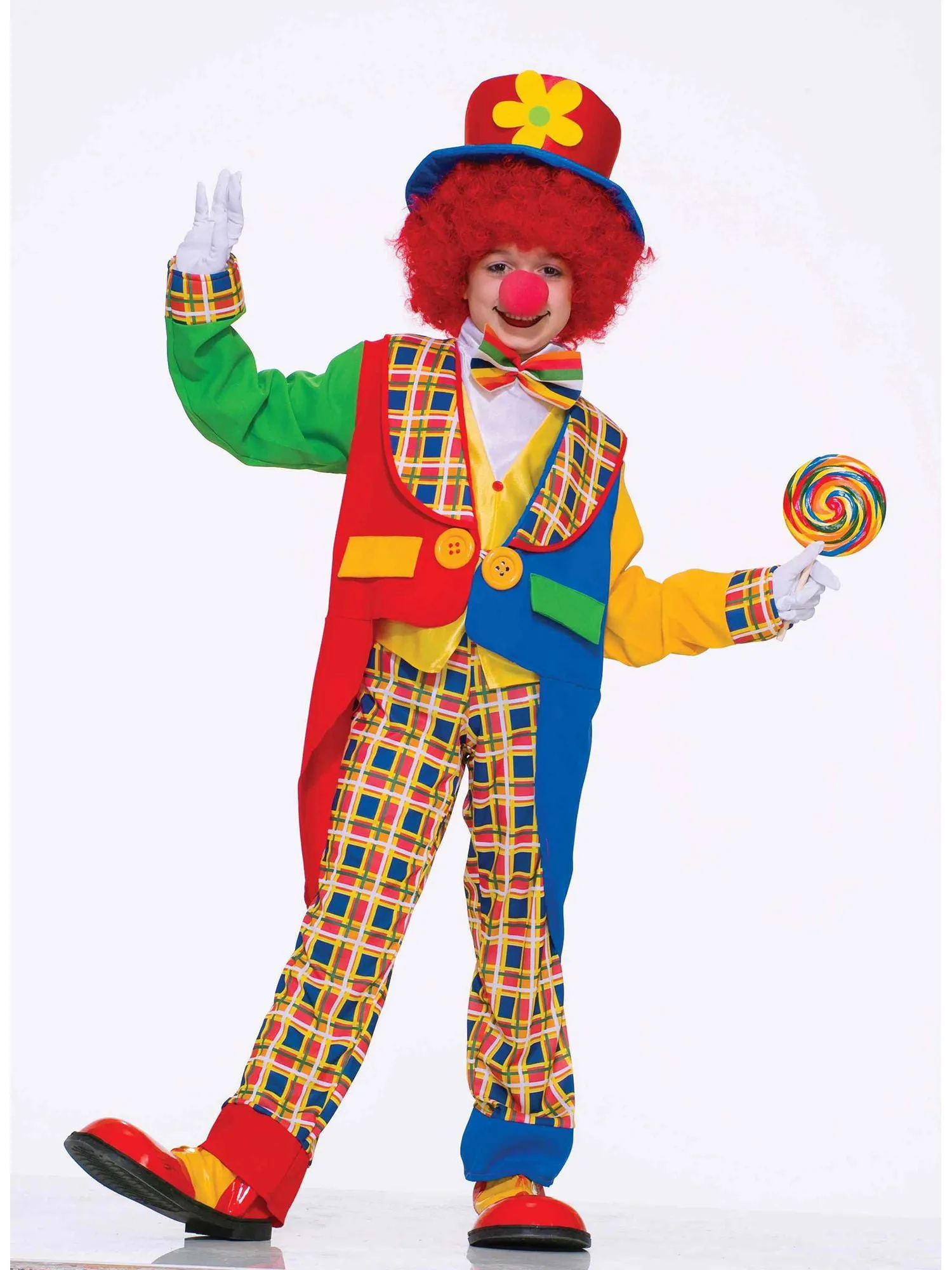 Child Clown On The Town Costume