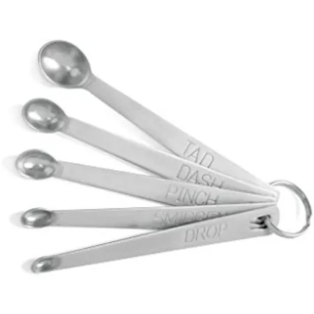 Norpro Mini Stainless Steel Measuring Spoons Set