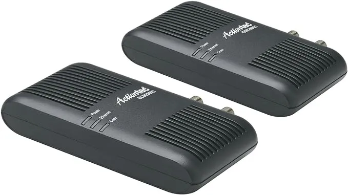 Actiontec Ethernet Over Coax MoCA Network Adapter (2 Pk)