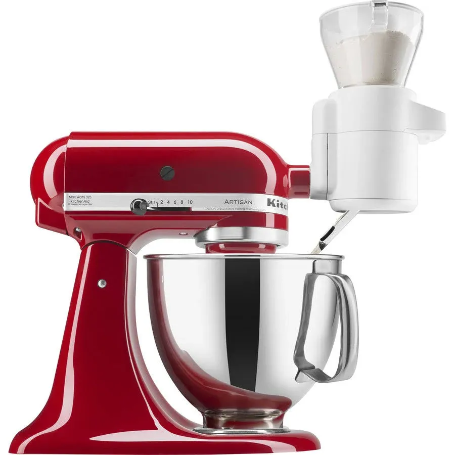 KitchenAid KSMSFTA Sifter + Scale Attachment, 4 Cup, White